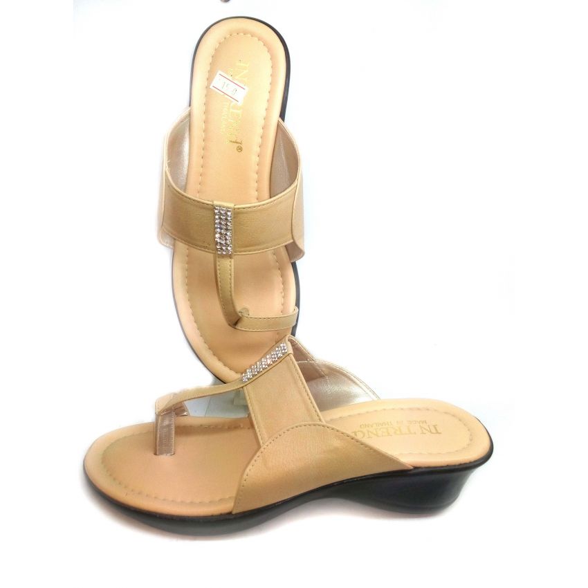 Summer Cream Color Open Sandles - Women Shoes - Best Price in Pakistan - HitShop.pk